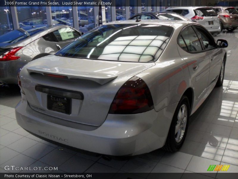 Liquid Silver Metallic / Ebony 2006 Pontiac Grand Prix Sedan