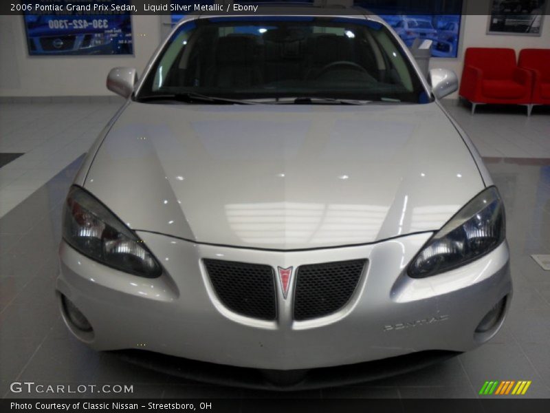 Liquid Silver Metallic / Ebony 2006 Pontiac Grand Prix Sedan