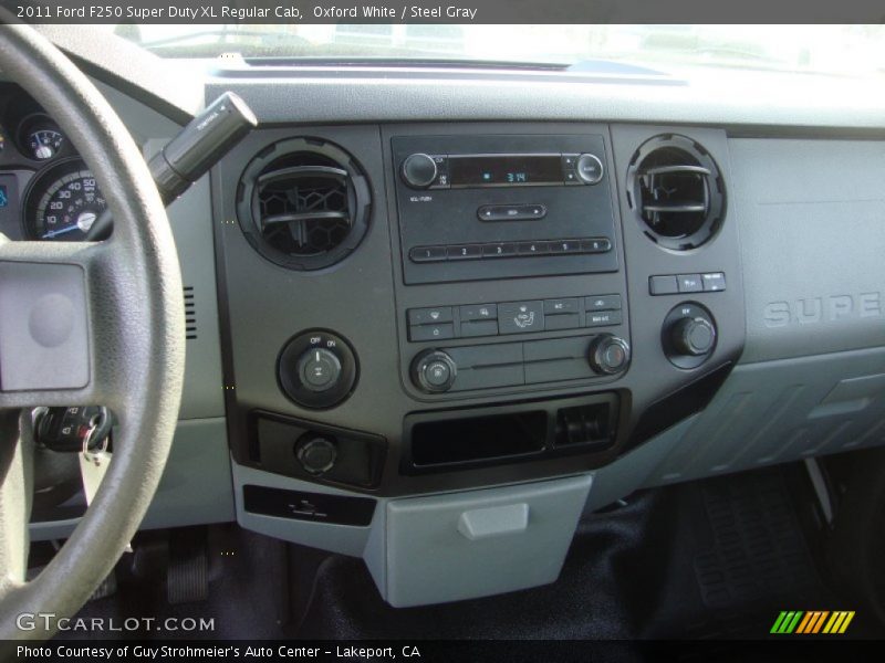 Controls of 2011 F250 Super Duty XL Regular Cab