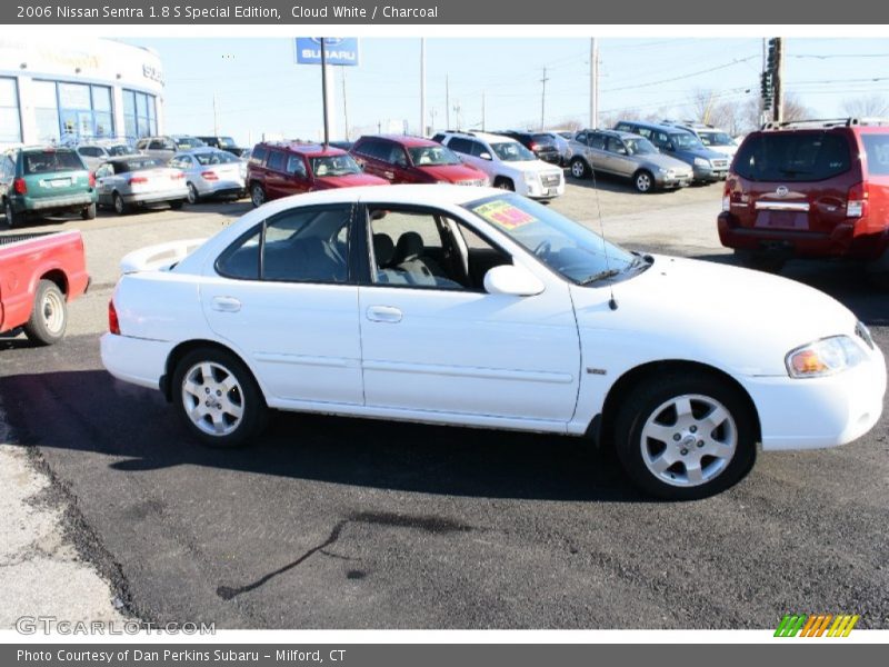 Cloud White / Charcoal 2006 Nissan Sentra 1.8 S Special Edition