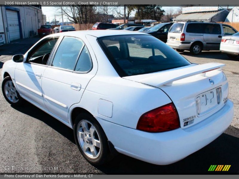 Cloud White / Charcoal 2006 Nissan Sentra 1.8 S Special Edition