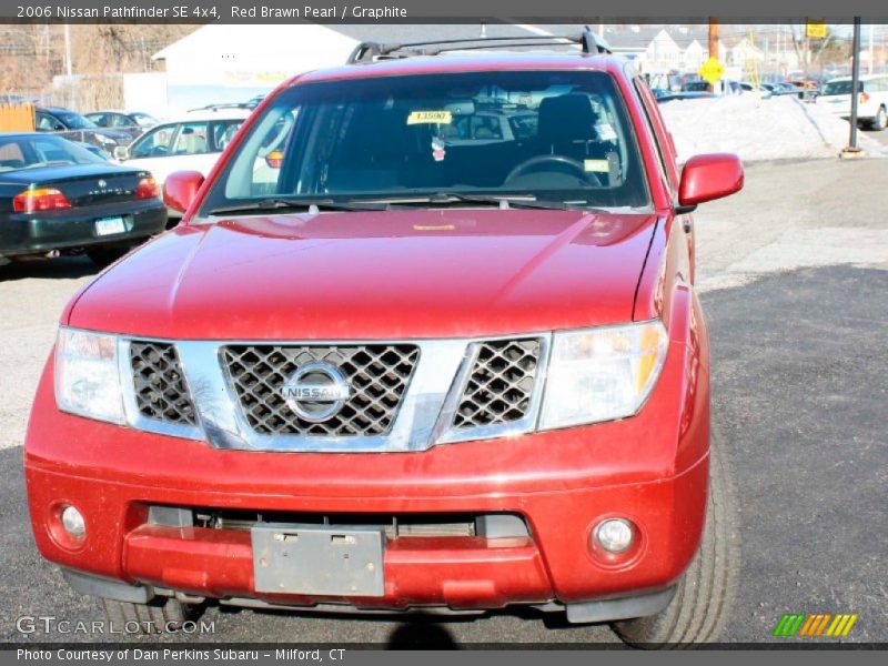 Red Brawn Pearl / Graphite 2006 Nissan Pathfinder SE 4x4