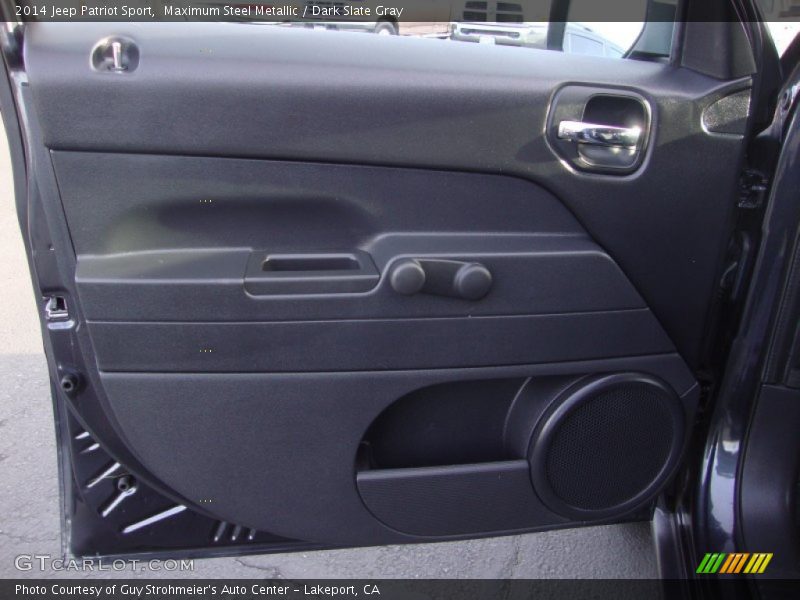 Maximum Steel Metallic / Dark Slate Gray 2014 Jeep Patriot Sport