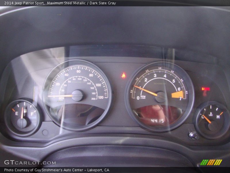 Maximum Steel Metallic / Dark Slate Gray 2014 Jeep Patriot Sport