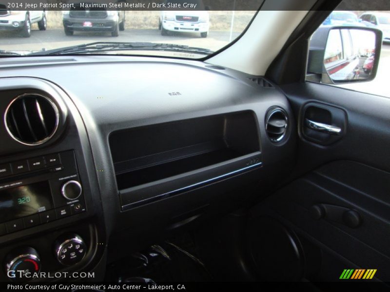 Maximum Steel Metallic / Dark Slate Gray 2014 Jeep Patriot Sport