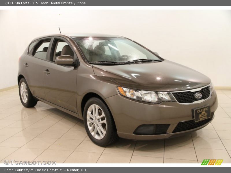 Metal Bronze / Stone 2011 Kia Forte EX 5 Door