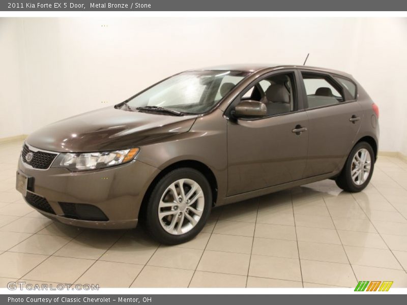 Metal Bronze / Stone 2011 Kia Forte EX 5 Door