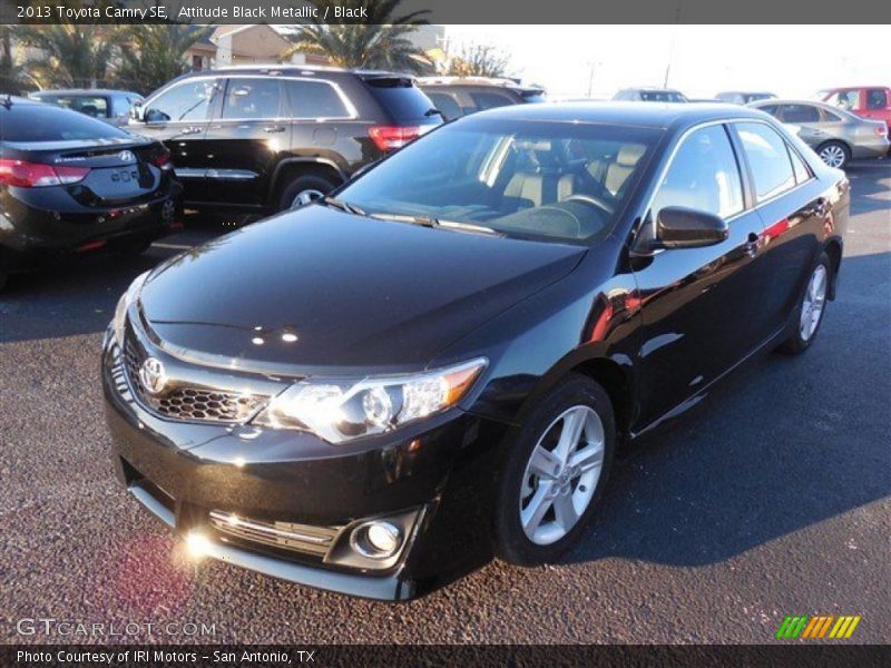 Attitude Black Metallic / Black 2013 Toyota Camry SE