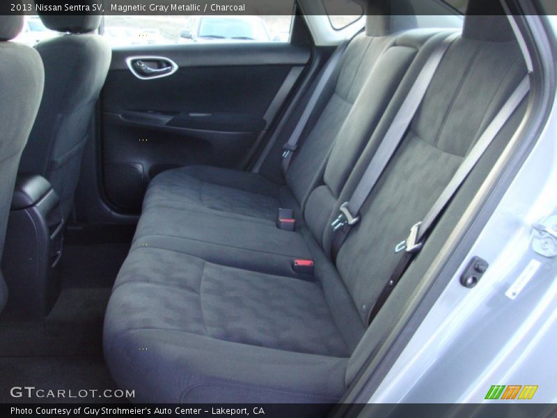 Magnetic Gray Metallic / Charcoal 2013 Nissan Sentra SV