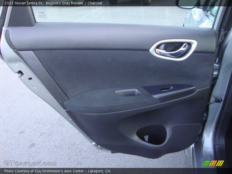 Magnetic Gray Metallic / Charcoal 2013 Nissan Sentra SV