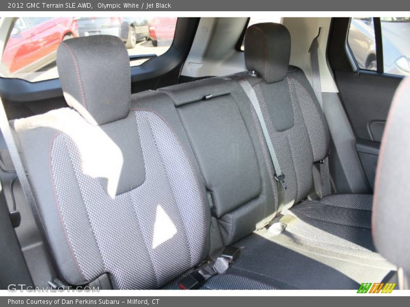 Olympic White / Jet Black 2012 GMC Terrain SLE AWD