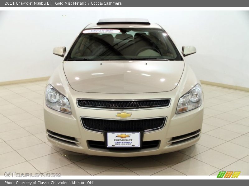 Gold Mist Metallic / Cocoa/Cashmere 2011 Chevrolet Malibu LT
