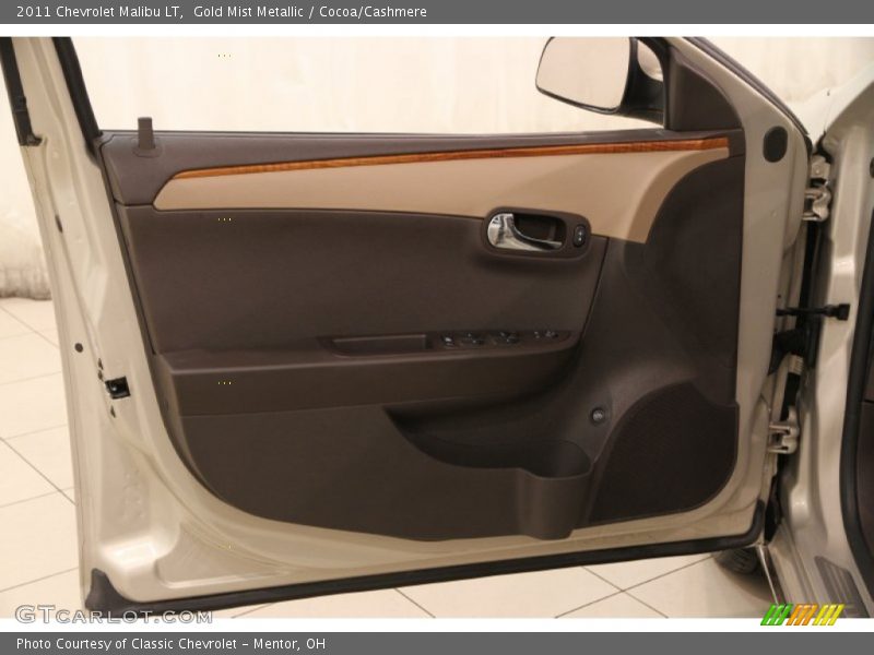Gold Mist Metallic / Cocoa/Cashmere 2011 Chevrolet Malibu LT