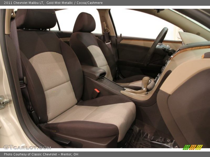 Gold Mist Metallic / Cocoa/Cashmere 2011 Chevrolet Malibu LT