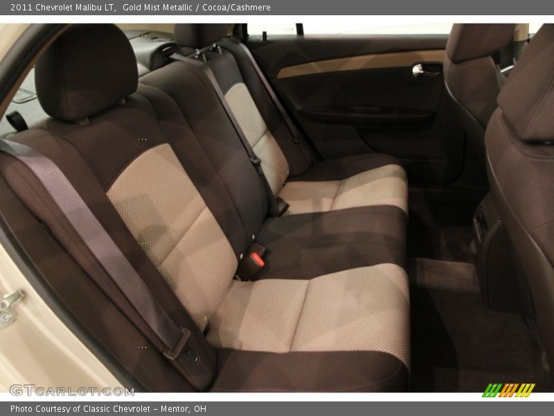 Gold Mist Metallic / Cocoa/Cashmere 2011 Chevrolet Malibu LT