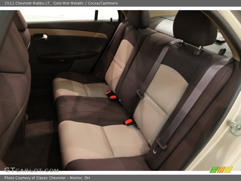 Gold Mist Metallic / Cocoa/Cashmere 2011 Chevrolet Malibu LT
