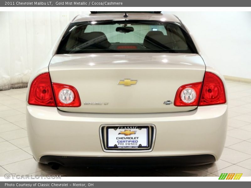 Gold Mist Metallic / Cocoa/Cashmere 2011 Chevrolet Malibu LT