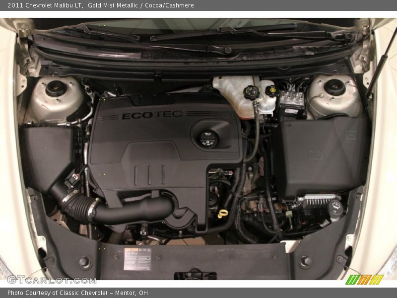 Gold Mist Metallic / Cocoa/Cashmere 2011 Chevrolet Malibu LT