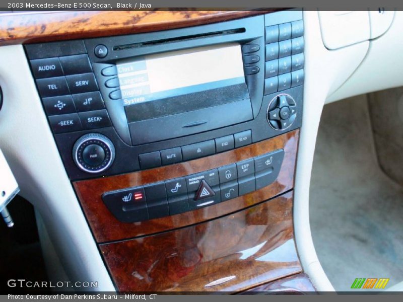 Black / Java 2003 Mercedes-Benz E 500 Sedan