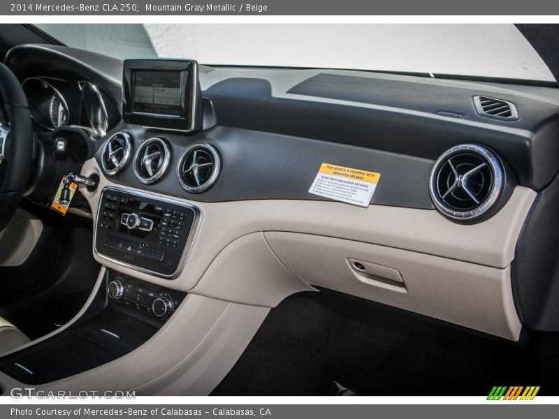 Mountain Gray Metallic / Beige 2014 Mercedes-Benz CLA 250
