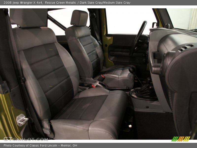 Rescue Green Metallic / Dark Slate Gray/Medium Slate Gray 2008 Jeep Wrangler X 4x4