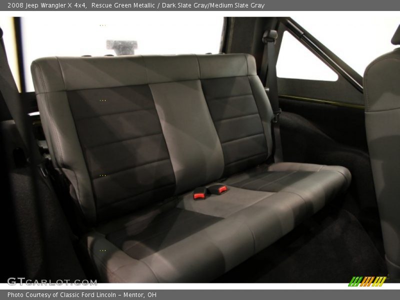 Rescue Green Metallic / Dark Slate Gray/Medium Slate Gray 2008 Jeep Wrangler X 4x4