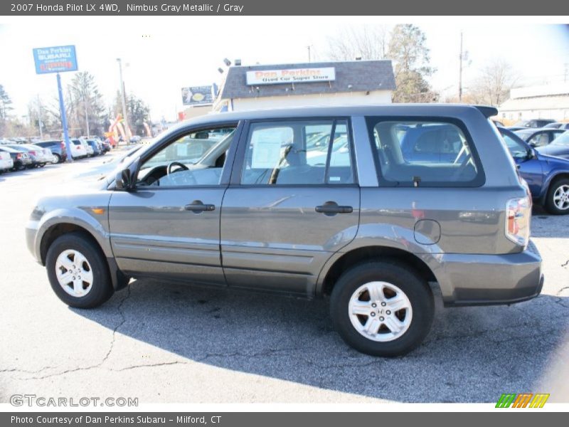 Nimbus Gray Metallic / Gray 2007 Honda Pilot LX 4WD