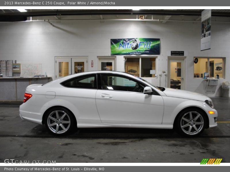 Polar White / Almond/Mocha 2013 Mercedes-Benz C 250 Coupe