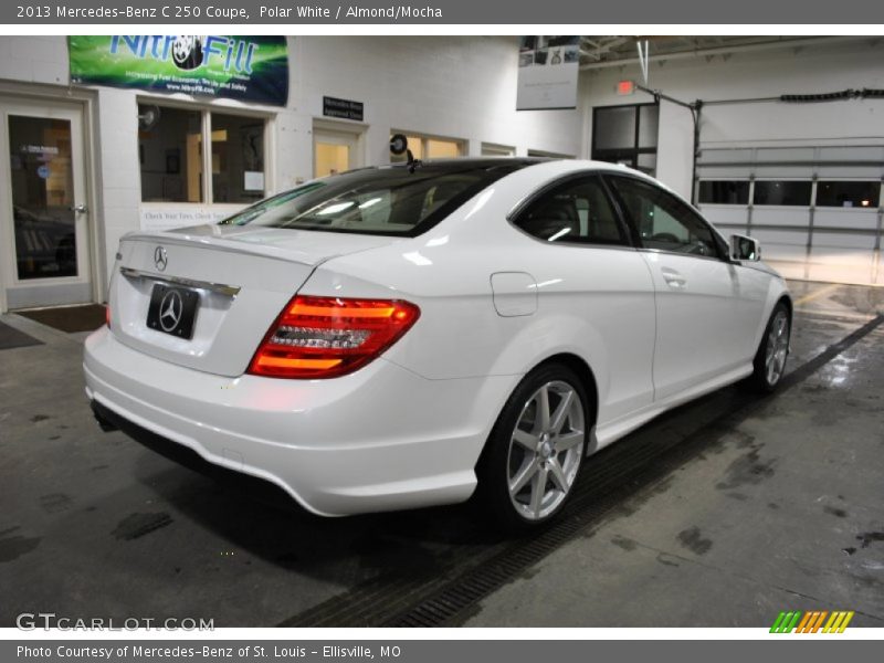 Polar White / Almond/Mocha 2013 Mercedes-Benz C 250 Coupe