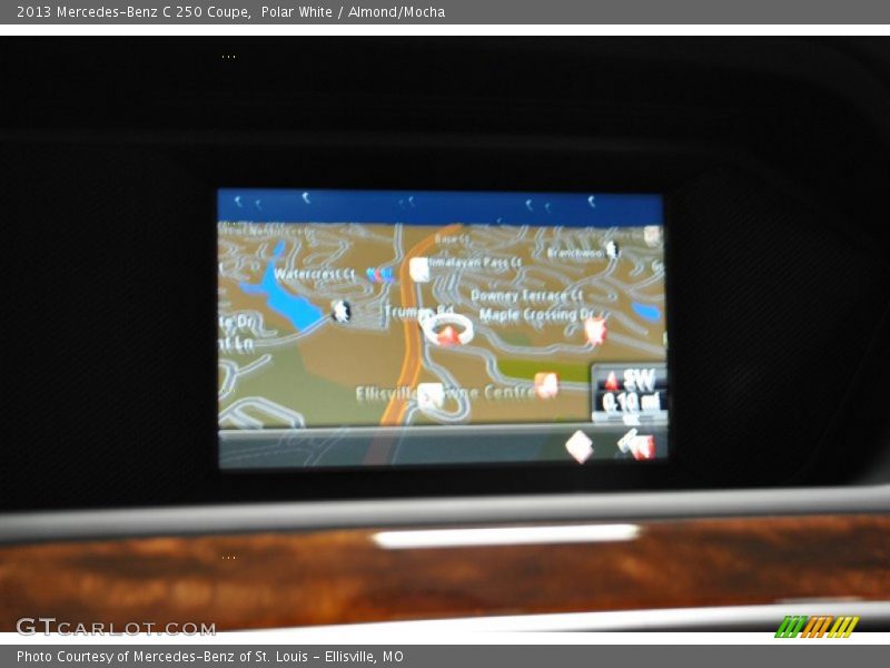 Polar White / Almond/Mocha 2013 Mercedes-Benz C 250 Coupe