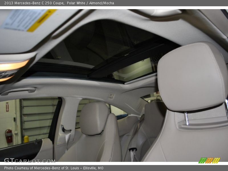 Polar White / Almond/Mocha 2013 Mercedes-Benz C 250 Coupe
