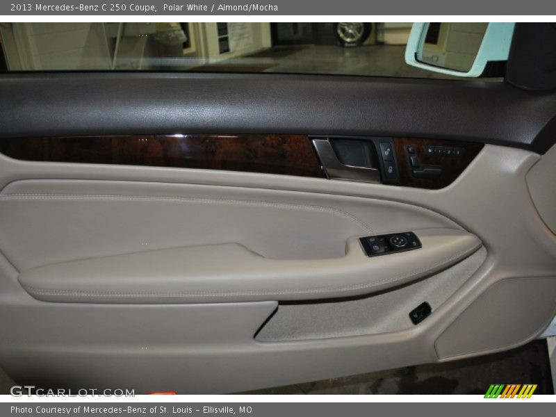 Polar White / Almond/Mocha 2013 Mercedes-Benz C 250 Coupe
