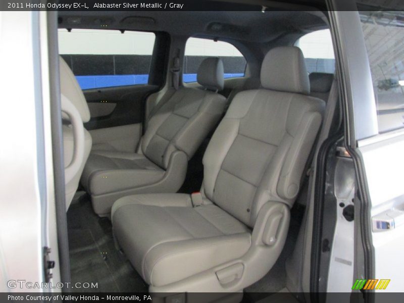 Alabaster Silver Metallic / Gray 2011 Honda Odyssey EX-L