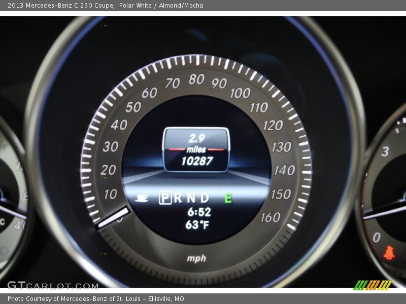 Polar White / Almond/Mocha 2013 Mercedes-Benz C 250 Coupe