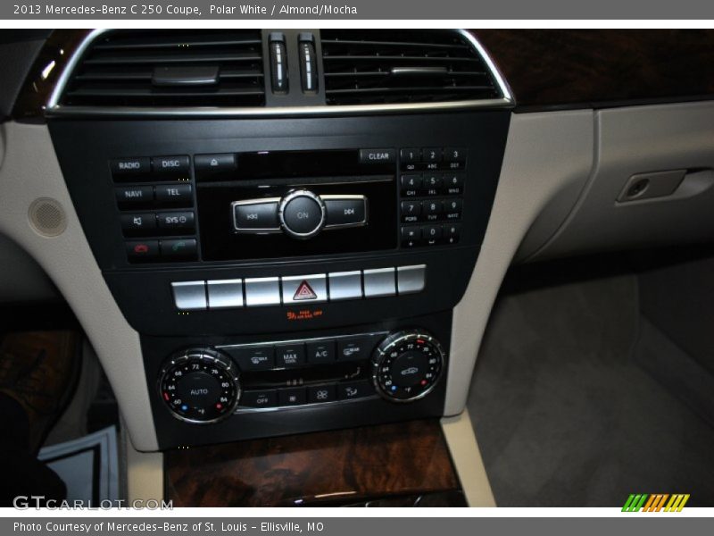 Polar White / Almond/Mocha 2013 Mercedes-Benz C 250 Coupe