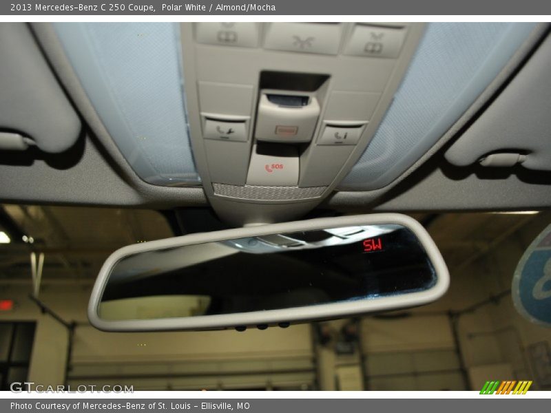 Polar White / Almond/Mocha 2013 Mercedes-Benz C 250 Coupe
