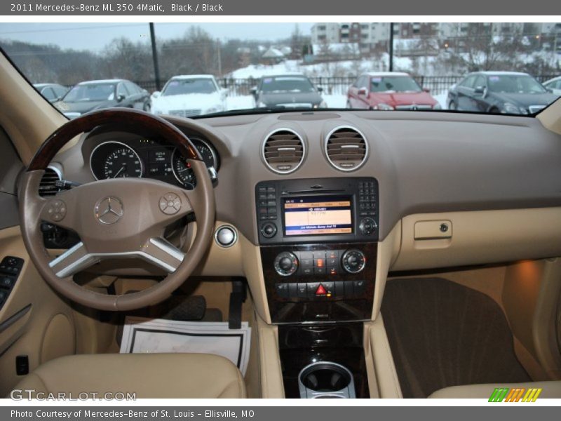 Black / Black 2011 Mercedes-Benz ML 350 4Matic