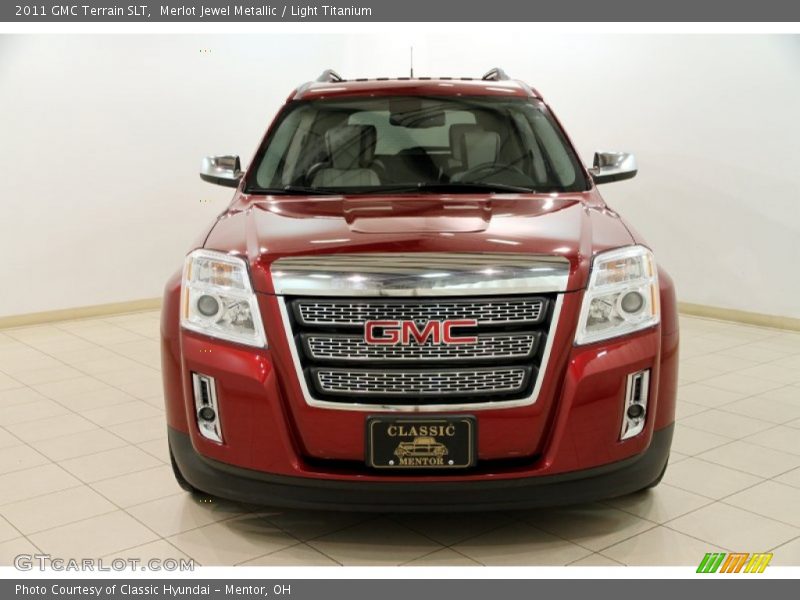 Merlot Jewel Metallic / Light Titanium 2011 GMC Terrain SLT