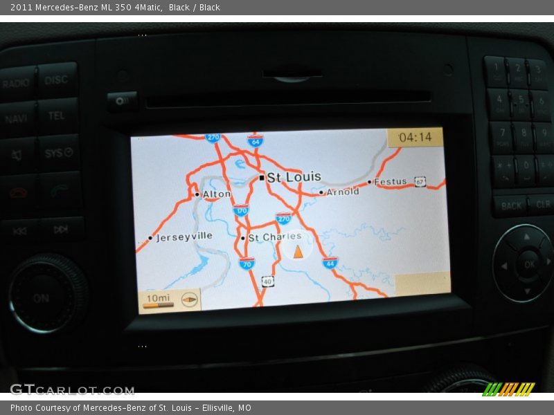 Black / Black 2011 Mercedes-Benz ML 350 4Matic