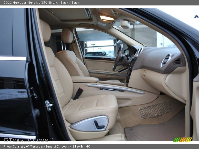 Black / Black 2011 Mercedes-Benz ML 350 4Matic
