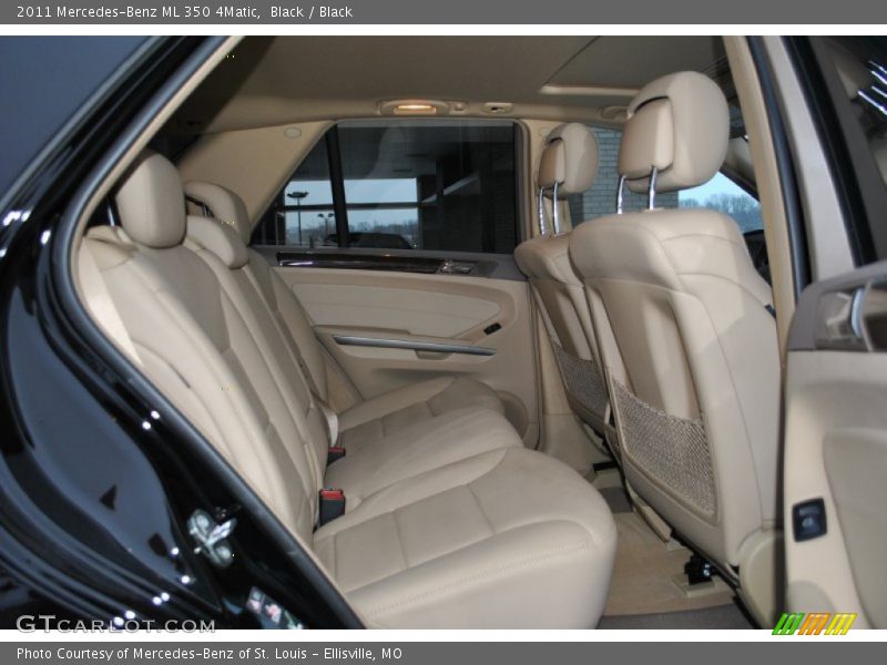 Black / Black 2011 Mercedes-Benz ML 350 4Matic
