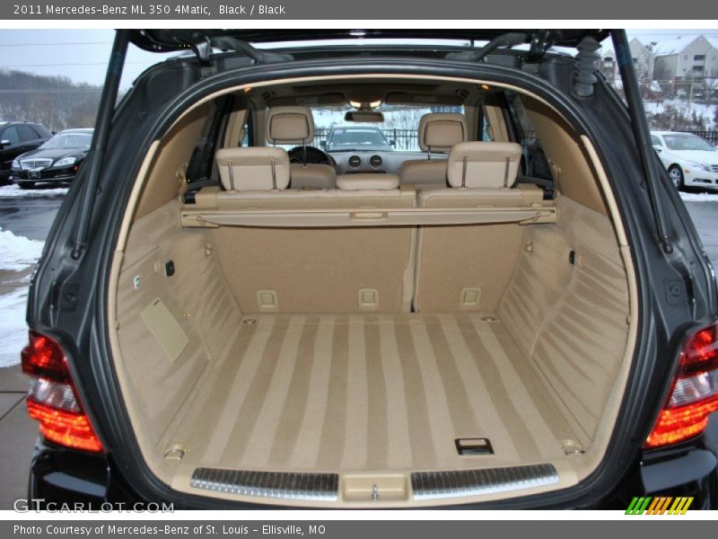 Black / Black 2011 Mercedes-Benz ML 350 4Matic