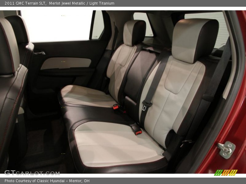 Merlot Jewel Metallic / Light Titanium 2011 GMC Terrain SLT
