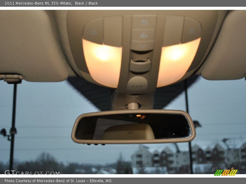 Black / Black 2011 Mercedes-Benz ML 350 4Matic