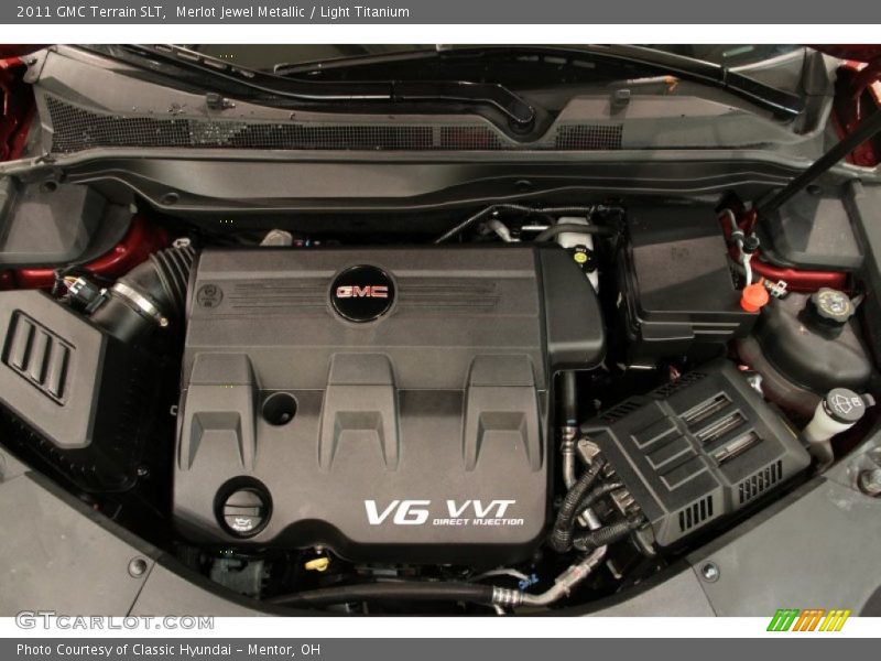 Merlot Jewel Metallic / Light Titanium 2011 GMC Terrain SLT