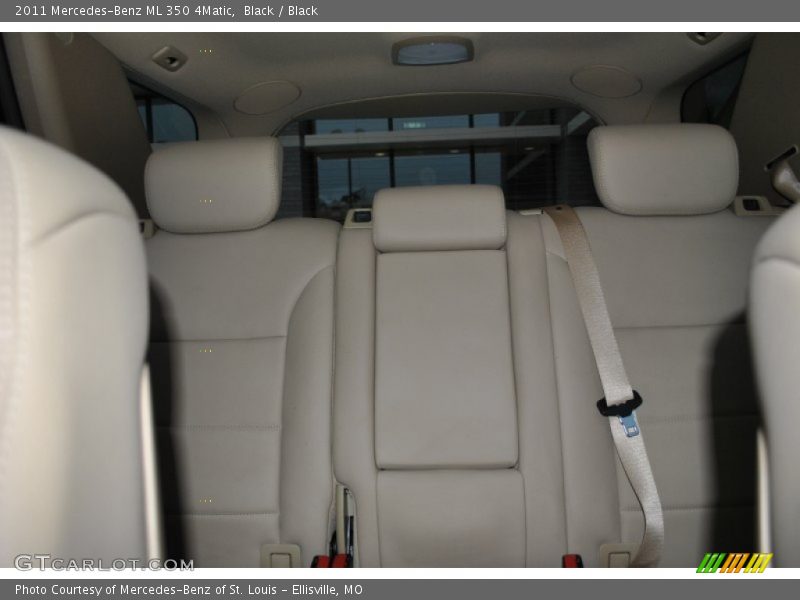 Black / Black 2011 Mercedes-Benz ML 350 4Matic