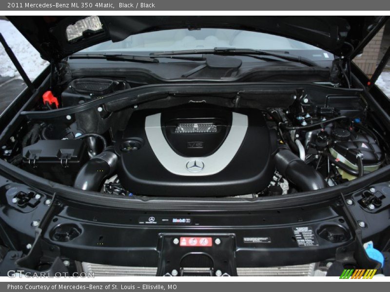 Black / Black 2011 Mercedes-Benz ML 350 4Matic
