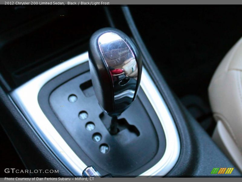 Black / Black/Light Frost 2012 Chrysler 200 Limited Sedan