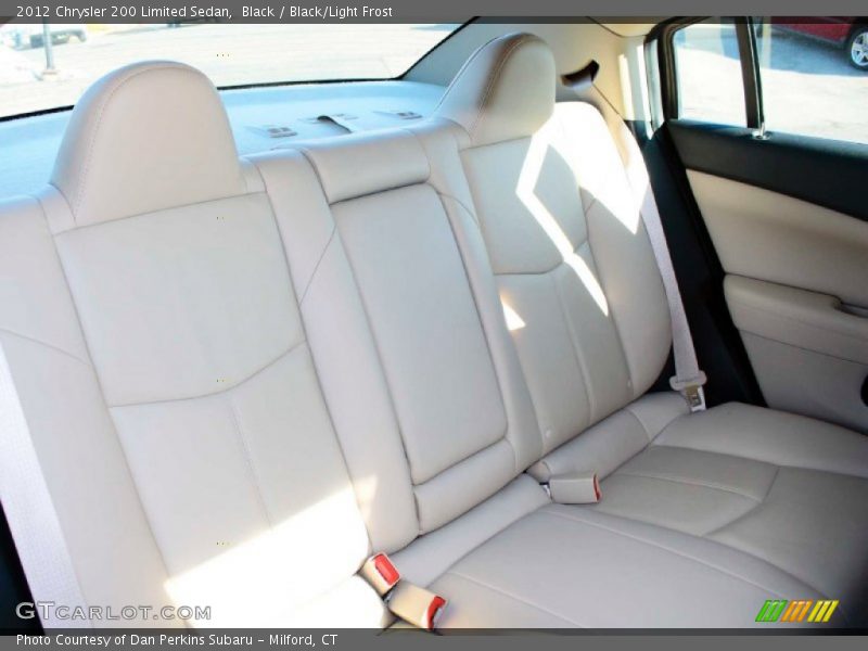 Black / Black/Light Frost 2012 Chrysler 200 Limited Sedan