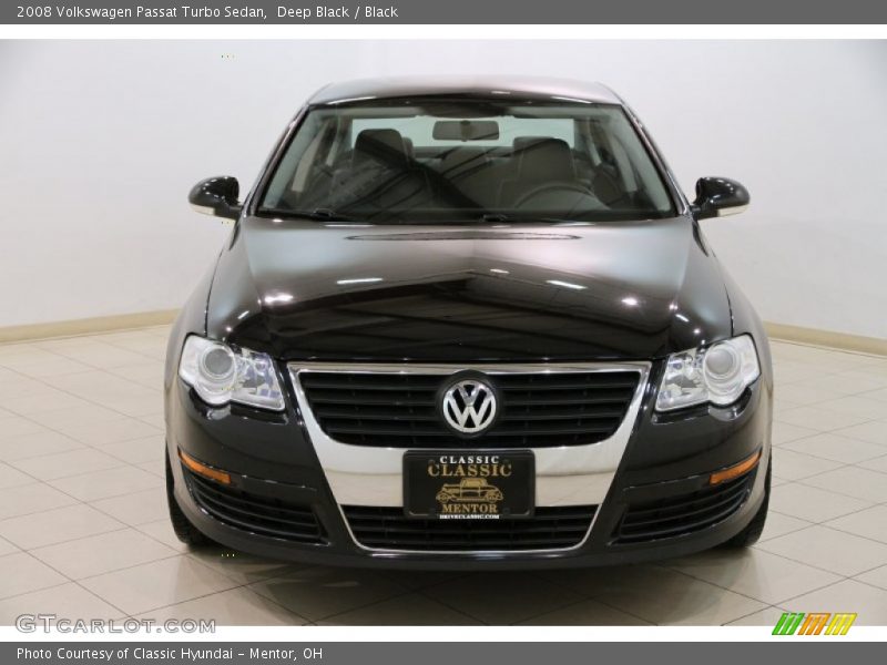 Deep Black / Black 2008 Volkswagen Passat Turbo Sedan